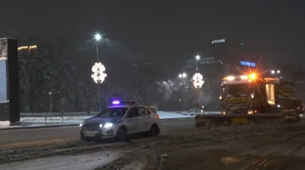 Алматыда бір түнде 58 жол апаты болды