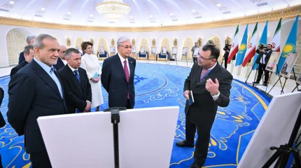 Президенттер Иран архивінен табылған қазақ тарихына қатысты көне қолжазбалар көрмесін тамашалады