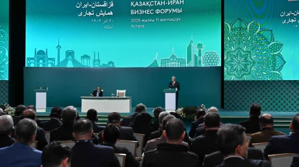 Қасым-Жомарт Тоқаев пен Масуд Пезешкиан Қазақстан-Иран бизнес форумына қатысты