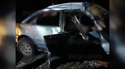 Пять человек пострадали в столкновении Audi с грузовым поездом в Караганде