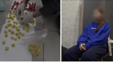 Юную наркокурьершу задержали в ВКО