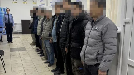 Нелегалы строили ТРЦ в Костанае