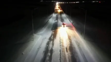 Больше 3 тысяч машин сопровождено в непогоду в области Абай