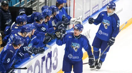 «Барыс» громко заявил о себе в КХЛ, обыграв «Автомобилист» в Екатеринбурге