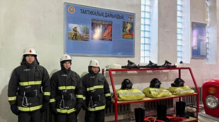Қарағанды облысында 109-шы ерікті өрт сөндіру пункті ашылды