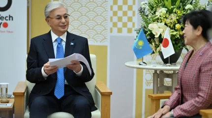 Токио губернаторы Қазақстан Президентін қазақ тілінде қарсы алды