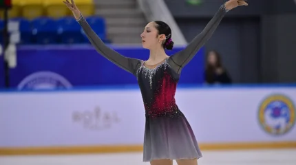 В Павлодаре завершился чемпионат Казахстана по фигурному катанию