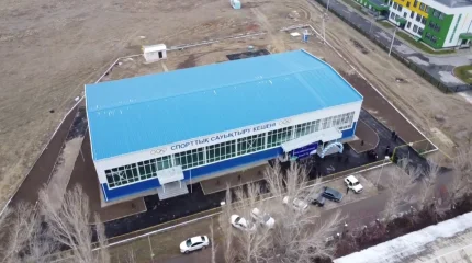 «AMANAT» партиясының сайлауалды бағдарламасы аясында Жамбыл облысында спорт кешені ашылды
