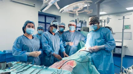 ШЫМКЕНТ ҚАЛАСЫНДА АЛҒАШ РЕТ ӨТЕ СИРЕК КЕЗДЕСЕТІН КҮРДЕЛІ ОТА СӘТТІ ЖАСАЛДЫ