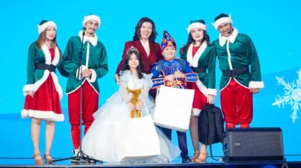 Президентская ёлка собрала в Астане детей со всей страны