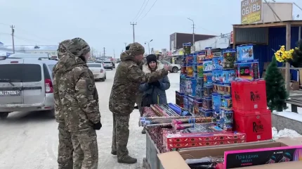 Около полусотни пиротехнических изделий изъяли из незаконной торговли в Костанае