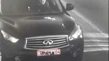 Автомобиль-двойник и подложные номера выявили патрульные в Актобе (ВИДЕО)