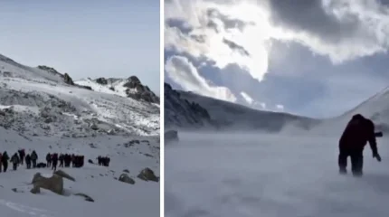 Три человека погибли в горах Алматы