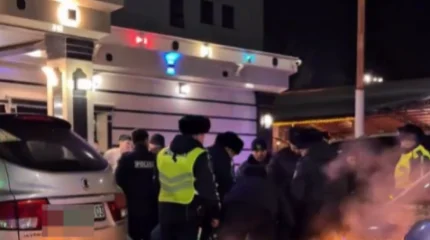 Корпоратив в Кокшетау завершился дракой (ВИДЕО)