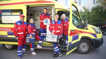 2025 ЖЫЛЫ ЖЕДЕЛ ЖӘРДЕМ 7,4 МЛН ШАҚЫРТУҒА ҚЫЗМЕТ КӨРСЕТТІ, СӘТТІ РЕАНИМАЦИЯ КӨРСЕТКІШІ 8,2%-ҒА ӨСТІ