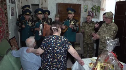 Оралдық майдангерлерге құрмет көрсетілді