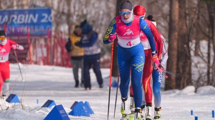 Женская сборная Казахстана по лыжным гонкам завоевала серебряную медаль в Харбине