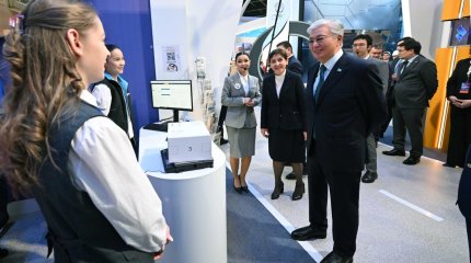 Президент «Жұмысшы мамандықтарының қаласы» фестиваліне барды