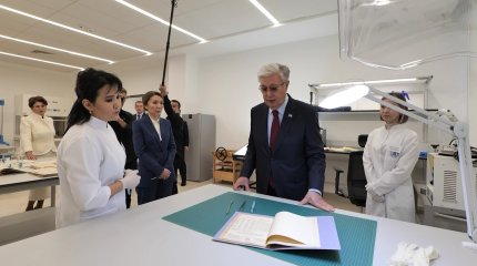 Культурные и научные объекты столицы  посетил глава государства