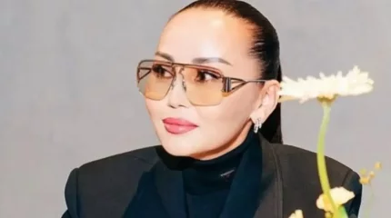 Баян Алагөзова кішкентай қызын көрсетті