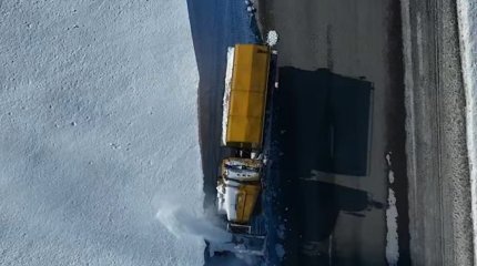 Из-за непогоды в Актюбинской области ограничили движение