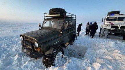 Четверых человек спасли с дальней зимовки в области Ұлытау