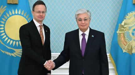 Президент Мажарстанның Сыртқы істер министрін қабылдады