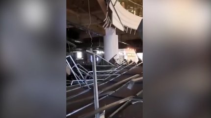 Уголовное дело заведено по факту обрушения потолка в торговом центре Экибастуза