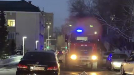 Три человека пострадали при пожаре в столичном театре