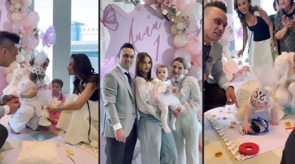 Илья Ильин қызының тұсауын журналист Динара Сәтжанға кестірді