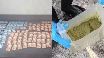 Астана тұрғыны өте ірі көлемдегі есірткіні екі бөшкеге салып, тығып келген