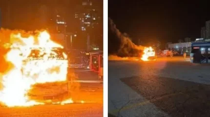 Үш автобус жарылды