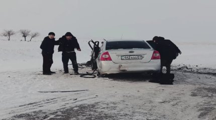 Три человека погибли в страшном ДТП в Западном Казахстане