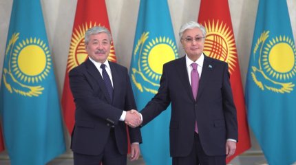 Президент Қасым-Жомарт Тоқаев Қырғызстан Үкіметінің басшысын қабылдады