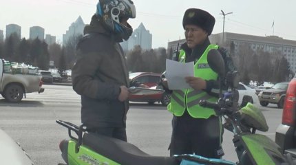 Почти 3 700 мопедов зарегистрировано в Казахстане