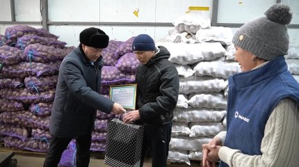 AMANAT-тықтар еңбек адамына құрмет көрсетті