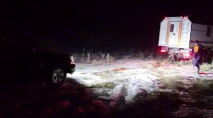 Жетісу облысында  жолаушысы бар көлік мұз астына түсіп кетті