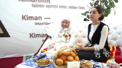 Оқушылар тыл ардагеріне алғыс білдірді