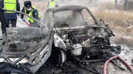 «Машина от удара загорелась»: очевидцы рассказали подробности смертельной аварии близ Алматы