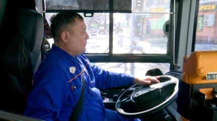 Елдің ықыласына бөленген автобус жүргізушісі