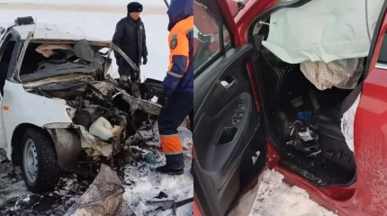 ШҚО-да жантүршігерлік жол апатынан бірнеше адам қаза болды