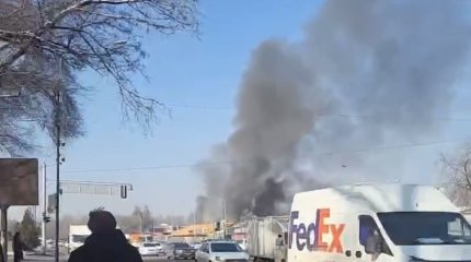 О взрыве в районе «Магнума» сообщили алматинцы