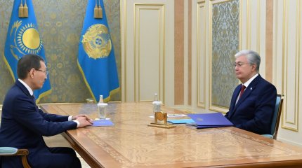 Глава государства принял председателя Центральной избирательной комиссии Нурлана Абдирова