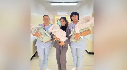 Шымкентте 22 жастағы келіншек дүниеге үшем әкелді