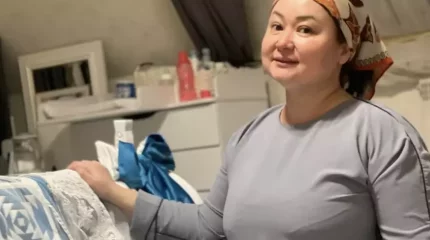 Роза Әлқожа немересін қырқынан шығарды