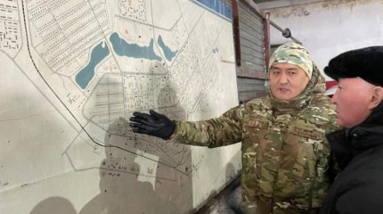 Председатель Комитета предупреждения ЧС проверил готовность Костанайской области к паводку