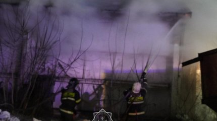 Семейдегі астық қоймалардың бірі өртенді