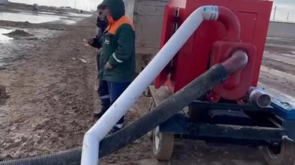 Маңғыстау облысында ауылдарды су басып жатыр