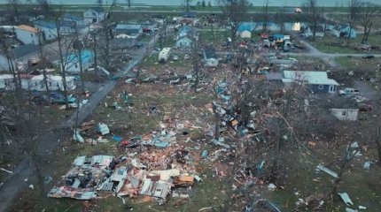 В США больше 30 человек погибли из-за серии торнадо