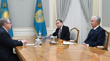 Қасым-Жомарт Тоқаев Дипломатия институтының директоры Алексей Волковты қабылдады